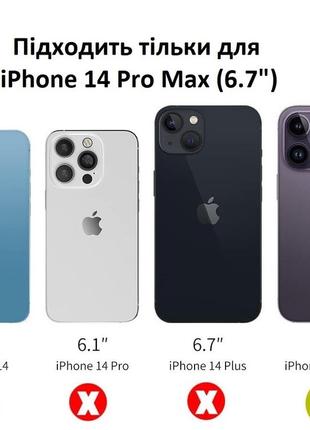 Оригинальный силиконовый чехол apple silicone case magsafe mptp3ze/a для iphone 14 pro max (6.7") midnight9 фото