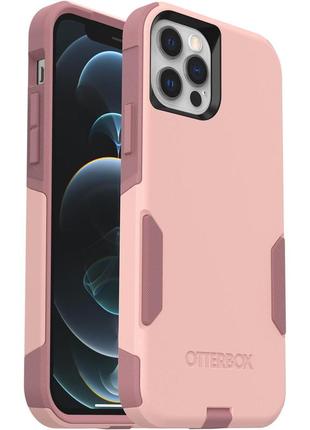 Чохол подвійний протиударний otterbox commuter series 77-65455 для iphone 12 pro max (6.7") pink4 фото