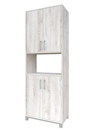 Шкаф для документов закрытый с нишей loft details g-500-1 сосна лофт белая