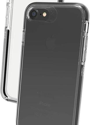 Противоударный прозрачный чехол gear4 piccadilly d3o с антимикробным покрытием для iphone 7/8/se 2 3 2020/2022