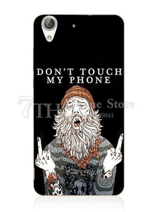 Силиконовый бампер чехол для huawei y6ii y6 ii с рисунком дед