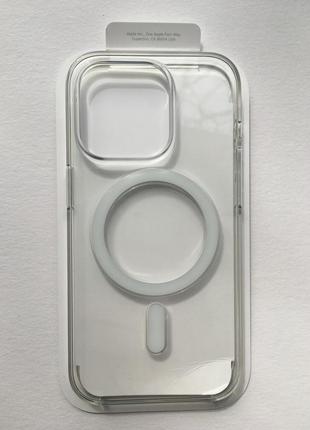 Чохол прозорий clear case mhlm3ze/a magsafe (original) оригінальний для apple iphone 12/12 pro (6.1") clear4 фото