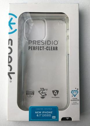 Чохол прозорий протиударний speck presidio stay clear для iphone 12/12 pro (6.1") clear3 фото