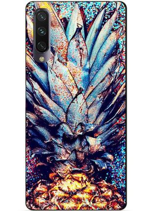 Бампер силіконовий чохол для xiaomi mi a3 з малюнком ананас