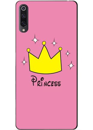 Силіконовий чохол бампер для xiaomi mi 9 з малюнком princess