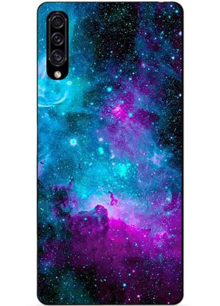 Чехол силиконовый для samsung a30s 2019 galaxy a307f с рисунком галактика