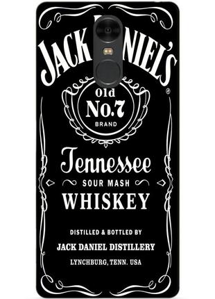 Силіконовий чохол для xiaomi redmi note 4 з малюнком jack daniels