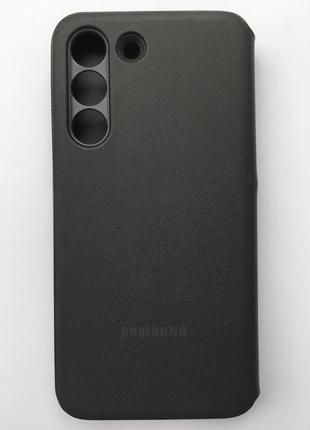 Чохол-книжка official smart led wallet view cover ef-ns906pbegru для samsung galaxy s22 plus (6.6") чорний5 фото