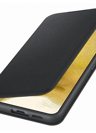 Чохол-книжка official smart led wallet view cover ef-ns906pbegru для samsung galaxy s22 plus (6.6") чорний2 фото