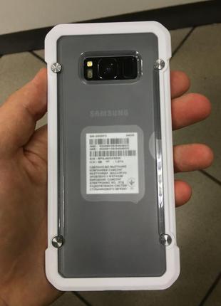 Противоударный чехол unicorn beetle для samsung galaxy s8 plus (6.2") white