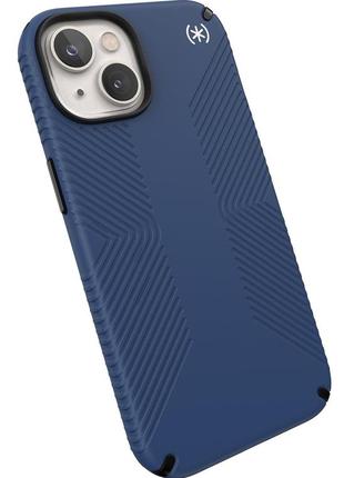 Чохол протиударний з антимікробним покриттям speck presidio2 grip magsafe 150059-9974 для apple iphone 14 (6.1") blue6 фото