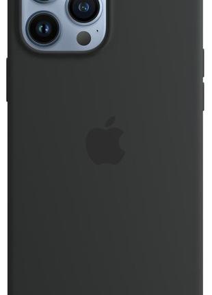 Оригинальный силиконовый чехол apple silicone case magsafe mm2u3ze/a для iphone 13 pro max (6.7") midnight