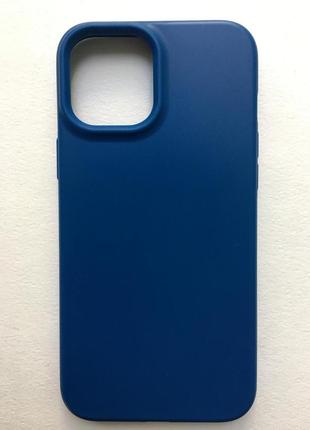 Противоударный чехол с антимикробным покрытием tech21 evo slim для iphone 12/12 pro (6.1") classic blue