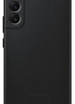 Чохол шкіряний оригінальний leather cover ef-vs901lbegru для samsung galaxy s22 (6.1") black