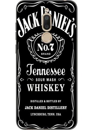 Силіконовий бампер для meizu m6t з малюнком jack daniels