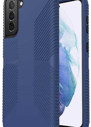 Чохол протиударний із антимікробним покриттям speck presidio2 grip для samsung galaxy s21 plus (6.7") coastal blue