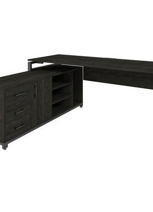 Офисный письменный стол loft details f200b морское дерево с царгой