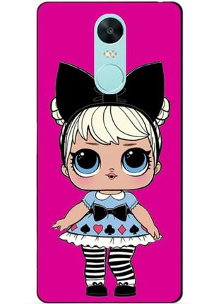 Силиконовый чехол для xiaomi redmi note 4x с рисунком куколка lol