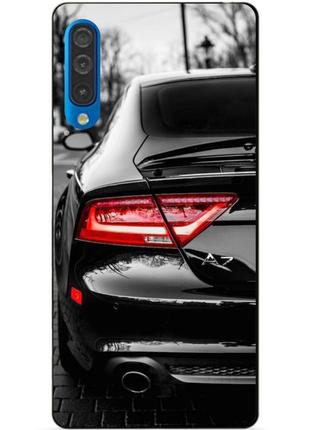 Чохол силіконовий для samsung a50 з малюнком audi