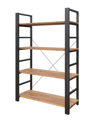 Стелаж металевий loft details m-125b-1 дуб крафт золотий