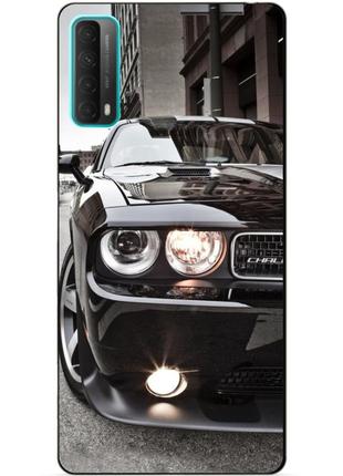 Силіконовий бампер чохол для huawei p smart 2021 з малюнком dodge