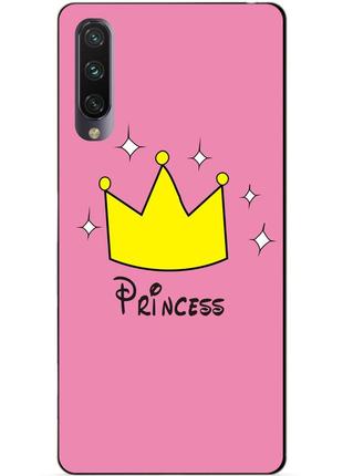 Силіконовий чохол бампер для xiaomi mi a3 з малюнком princess