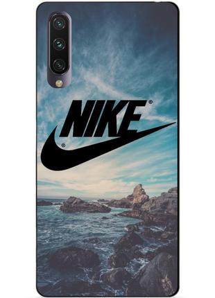 Бампер силіконовий чохол для xiaomi mi a3 з малюнком nike