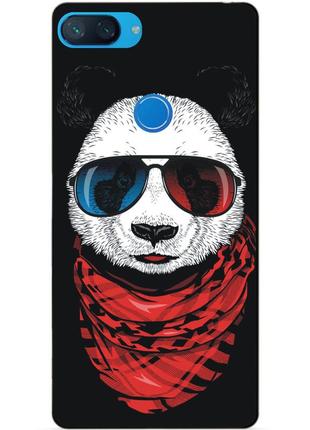 Силіконовий бампер чохол для xiaomi mi 8 lite з малюнком панда