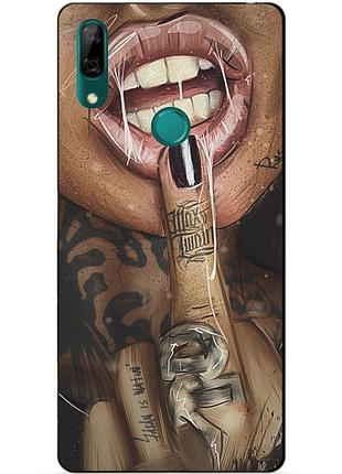 Силіконовий чохол бампер для huawei p smart z з малюнком swag