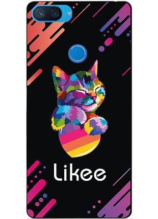 Силиконовый чехол бампер для xiaomi mi 8 lite с рисунком likee