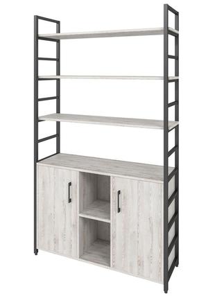 Стеллаж металлический loft details mm-191b-2 сосна лофт белая