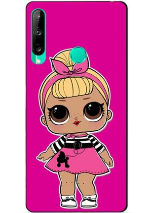 Силіконовий чохол бампер для huawei p40 lite e з малюнком лялька лол