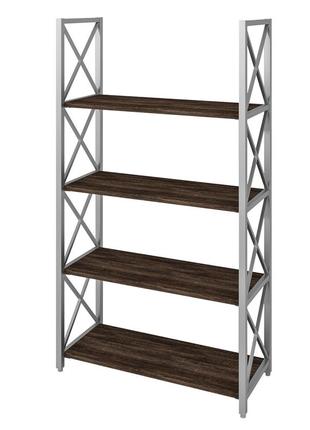 Стеллаж металлический loft details x-125-2 венге винтаж
