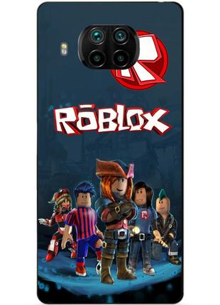 Силіконовий бампер чохол для xiaomi mi 10t lite з малюнком roblox1 фото