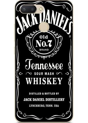 Силіконовий чохол для huawei p10 lite з малюнком jack daniels