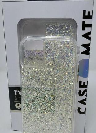 Чехол противоударный с блестками case-mate twinkle cm039322-05 для iphone 11 pro (5.8") stardust (звездная9 фото