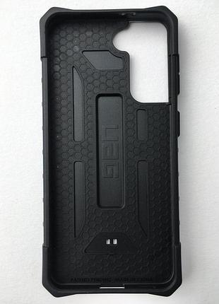 Оригинальный противоударный чехол uag pathfinder для samsung galaxy s21 (6.2") black 212817114040 3