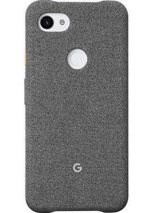 Протиударний чохол official fabric case ga00788 для google pixel 3a xl (6") fog