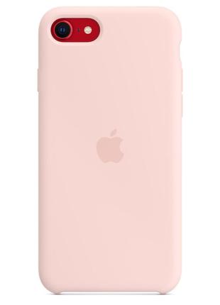 Чехол оригинальный силиконовый silicone case mn6h3zm/a для apple iphone 7/8/se 2020/2022 (4.7") chalk pink7 фото