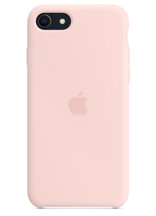 Чехол оригинальный силиконовый silicone case mn6h3zm/a для apple iphone 7/8/se 2020/2022 (4.7") chalk pink5 фото