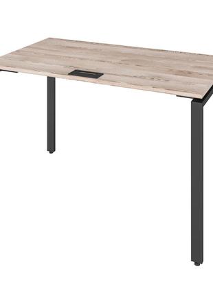 Офісний письмовий стіл loft details кm120b сосна лофт біла