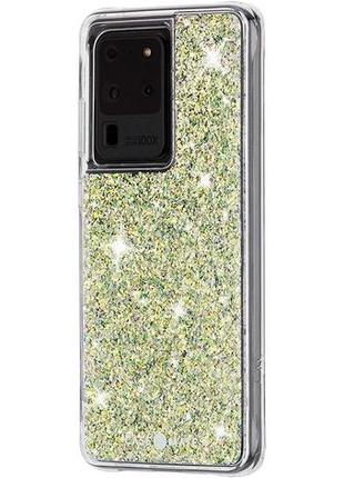 Чехол прозрачный противоударный с блестками case-mate twinkle для samsung galaxy s20 ultra (6.9") stardust7 фото