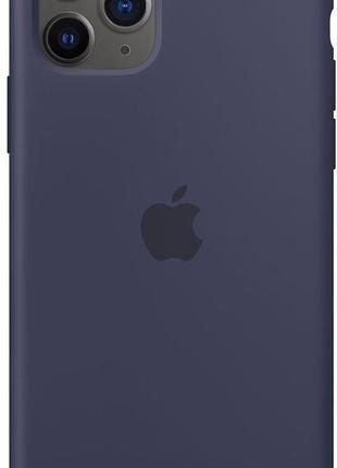Чохол оригінальний силіконовий silicone case mwyw2zm/a (original) для apple iphone 11 pro max (6.5") midnight blue