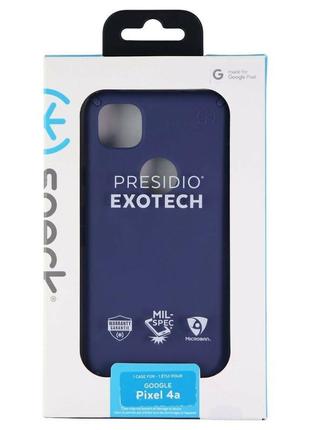 Чохол протиударний speck presidio exotech для google pixel 4a (5.8") coastal blue3 фото