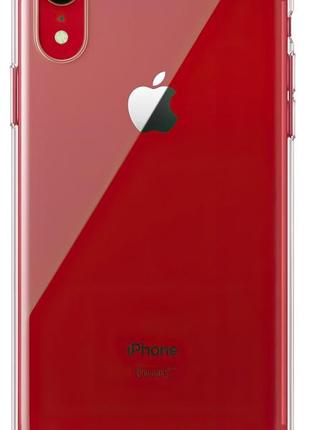 Чехол прозрачный противоударный clear case hardshell mrw62zm/a для apple iphone xr (6.1") crystal