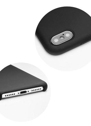 Чехол оригинальный силиконовый silicone case mrwe2zm/a (original) для apple iphone xs max (6.5") black6 фото