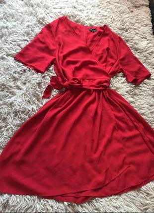 ❤шикарна червона сукня ❤