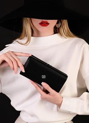 Жіночий гаманець чорний