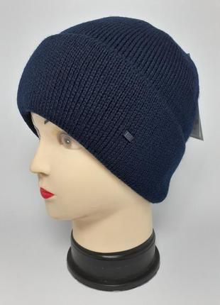 Шапка чоловіча тепла класика berxon.