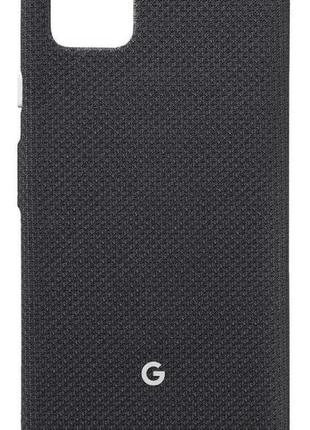 Протиударний оригінальний чохол soft knit fabric case ga01276 для google pixel 4 xl black